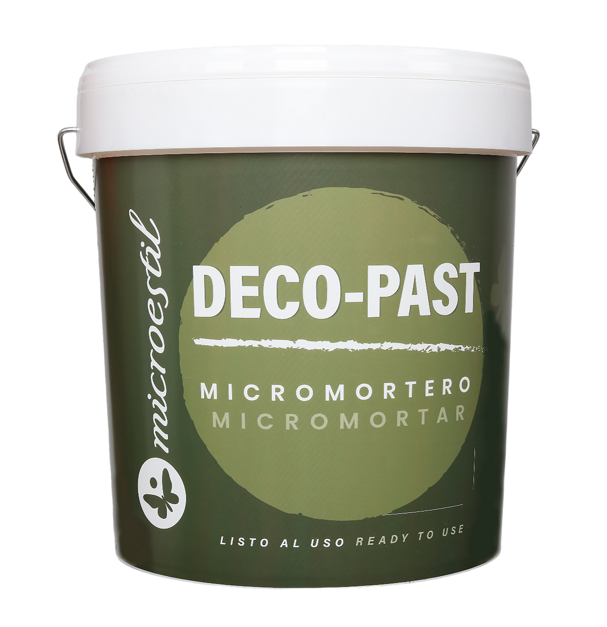 DecoPast ready-to-use microcement bucket by Microestil