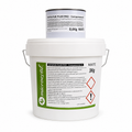 PU20 PRO polyurethane top sealer, two-component pack, by Microestil